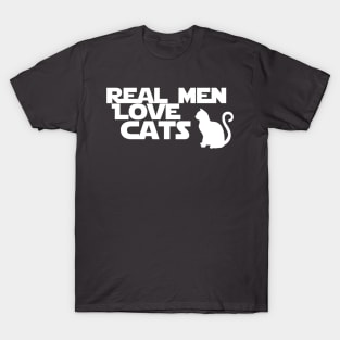 real men loves cats T-Shirt